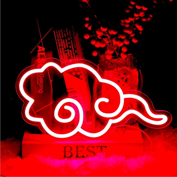 Urban Outfitters Other - Neon Anime Cloud Dragon Ball Z Red Light Bedroom Outdoor Indoor Japanese Decor